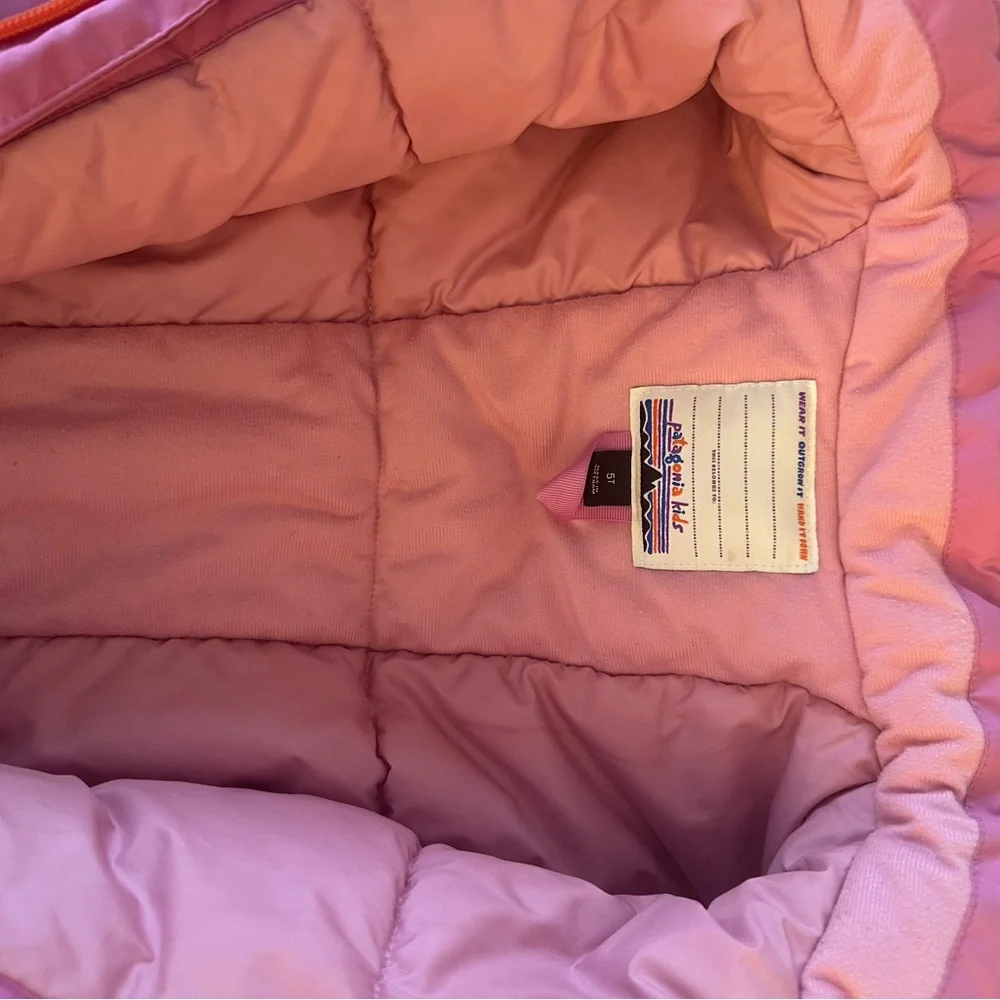 Patagonia Snow-pile snow suit 5T. Used/play condition. - Picture 3 of 11